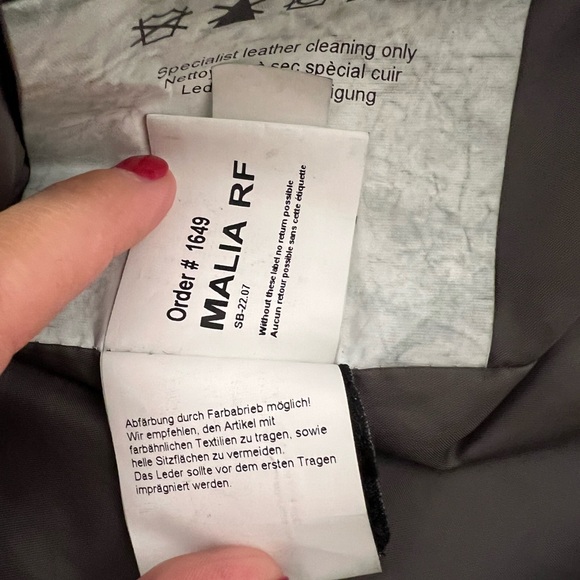 Mauritius Gypsy Leather Jacket Womens Small - Picture 5 of 11